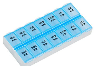 7.1 折 ，EZY DOSE Weekly (7-Day) AM/PM Pill Case