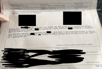 气！持加拿大护照美国转机被拒：女子被关小黑屋5小时！