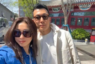 40岁朱珠夫妻北京街拍火了！老公抬头纹硬汉魅力爆表