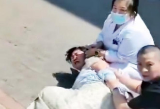 惊呆：河南女子遭医护戴上手铐强制送医