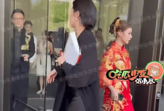 汪小菲婚礼现场！马筱梅穿秀禾喜庆，张兰穿白色旗袍