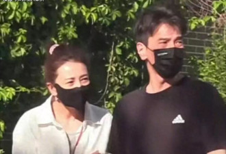 高圆圆赵又廷素颜遛弯甜到齁，这才是爱情的样子