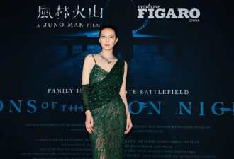 从美人鱼到孔雀公主，46岁高圆圆20年后再战戛纳，状态如何？