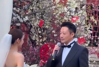 马筱梅分享婚礼高清图：一场华彩游园盛宴