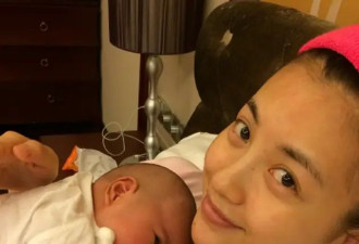 包文婧顺产生下二胎，包贝尔抱儿子笑得合不拢嘴，儿女双全超幸福
