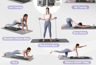 限时6.4折，升级的Pilates Reformer机器用于家庭健身