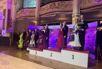 54岁“雪姨”王琳荣获英国黑池舞蹈节第3名