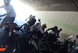 环巢湖自行车赛发生摔车，一名伤者仍昏迷