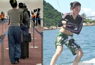 “锋菲”日本度假，55岁王菲身材走样似大妈！和张柏芝对比太明显