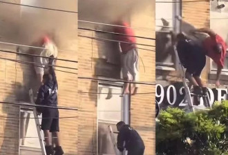 消防逃生梯突回缩！住户“踩空坠楼”当场丧命