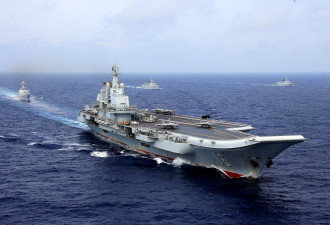 日本防卫省：中国辽宁舰在东海演练舰载机起降