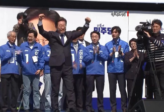 韩国大选临近，李在明领先优势大幅缩小...