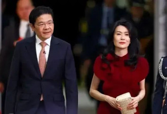 新加坡总理就职，却被金融女老婆“抢镜”！拎Longchamp帆布袋亲民～