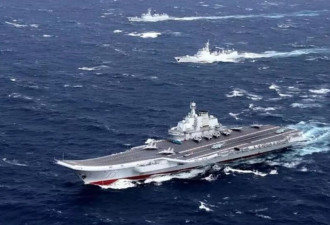 "辽宁号"战斗群出现在钓鱼岛近海,日本战机紧急起飞对应