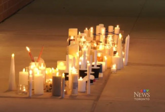 全镇落泪! 安省车祸5死悲剧, 千人烛光悼念4名少女与教师