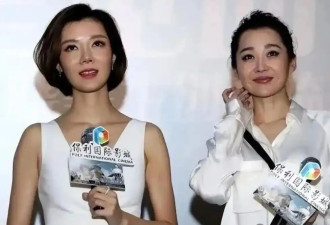 56岁许晴同框42岁车晓 媚态美与气质美的差距...