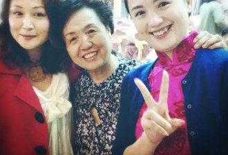 朱媛媛于月仙珍贵合影！原来两人是师姐妹，最后互动惹人泪目