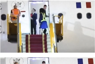 全球热搜！法国总统马克龙在机场被夫人“赏耳光”！本人回应…