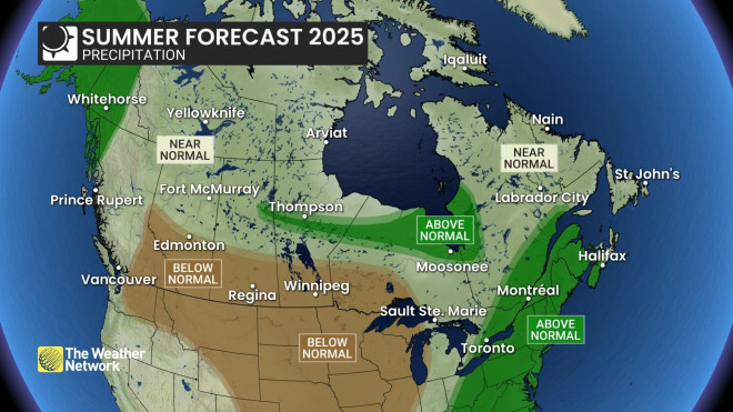 2025 Summer Forecast: Precipitation Outlook