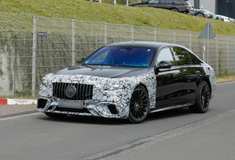 新款AMG S 63 E PERFORMANCE谍照曝光