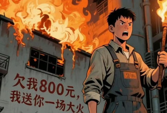 老板欠薪800，他放火烧厂 中国社会敲响警钟
