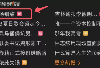 黄杨钿甜又上热搜，胡锡进帮其说话被网友骂惨！