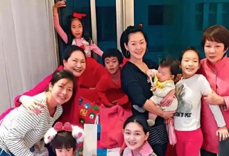 汪小菲带孩子回台北过六一，大S妈妈和小S全家人无心陪伴庆祝