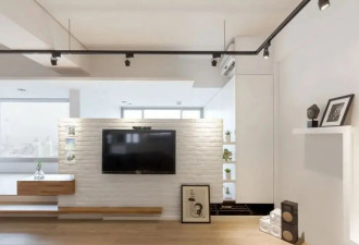 59m²清新宅：开放式格局 延展性客厅