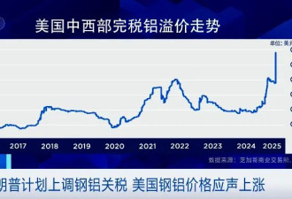 特朗普宣布关税新计划！它的价格应声飙涨