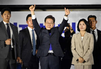 南韩新总统发表胜选谈话 李在明：杜绝军事政变