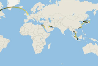 全球最忙国际航线榜单出炉