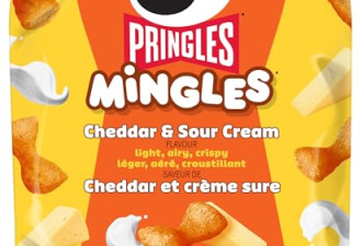 7.3 折, Pringles Mingles Cheddar＆Sour Cream口味155G（6包）