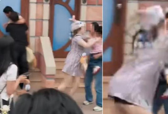 上海迪士尼现惊人一幕：攻击女童 衣不遮体…