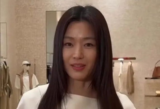 43岁全智贤近照好憔悴！生图皮肤蜡黄气色差，女神也难抵岁月