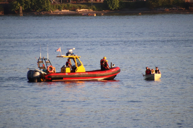 One patient was taken to hospital in serious condition Saturday evening after what the North Vancouver RCMP is calling a 