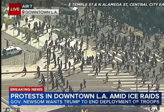 洛杉矶爆发零元购！2000国民警卫队进入
