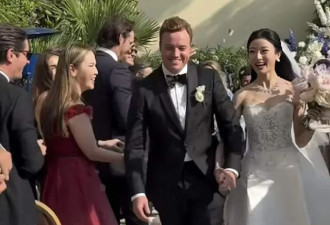 恭喜！香港名媛再婚嫁外籍俊男，卷亲热照风波...
