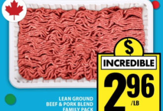 本周特价：11lb大西瓜$3.88 蓝莓$1.97 牛肉$4.99 生蚝$11.99/箱