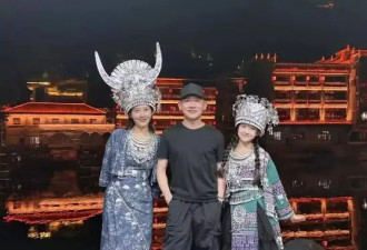  聂远老婆罕晒合照 11岁女儿正脸曝光好秀气 