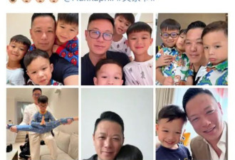 胡杏儿晒老公孩子合照疑回应婚变传闻 此前不戴婚戒引发热议