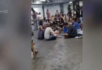 以色列遭伊朗袭击，有民众在避难所唱歌