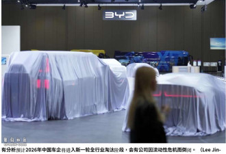 中国逾3成车企资不抵债 比亚迪最缺钱