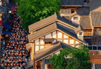 层层叠叠的立体景致 重庆十八梯风貌区