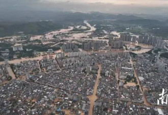 四次洪峰过境！广东怀集遭遇超百年一遇洪水