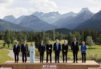 G7变吃瓜现场 英首相为川普折腰 马克龙破防了