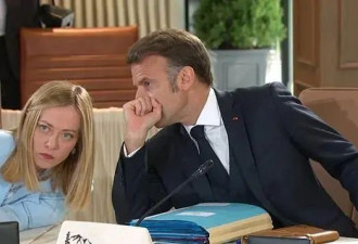 G7变吃瓜现场 英首相为川普折腰 马克龙破防了