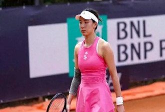 6-0“送蛋”！中国最美金花VS法网冠军