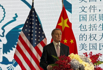美驻华大使批评不受约束全球化下的脆弱供应链