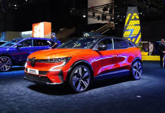 外观微调 雷诺Megane E-Tech中期改款谍照