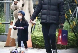 高圆圆带女儿西班牙吃麻辣烫，6岁Rhea 更像赵又廷
